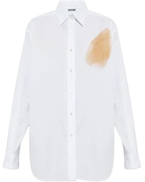 Moschino Abstract-print Shirt - ホワイト