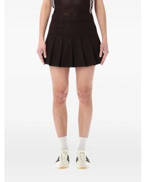 adidas Twill Pleated Skirt - Black