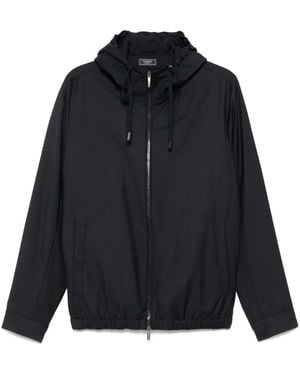 Peserico Hooded Jacket - Blue