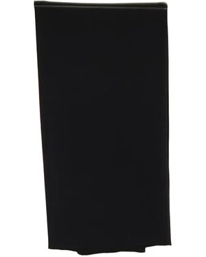 Max Mara Belted Wide-leg Trousers - ブラック