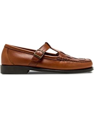 G.H. Bass & Co. Monks Con Fibbia - Marrone