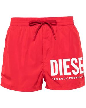 DIESEL Bmbx-mario トランクス水着 - レッド