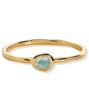 Monica Vinader Odyssey Stacking Ring - Metallic
