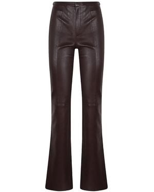 Stouls Icham Flared Leather Pants