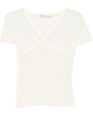 Paloma Wool Olimpia Mesh T-Shirt - Wit