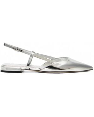 Stuart Weitzman Vinnie Slingback-Pumps - Weiß