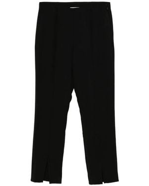 Reformation Pierre Mid Rise Trousers - Black
