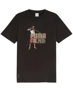 PUMA X One Piece Graphic-Print T-Shirt - Black