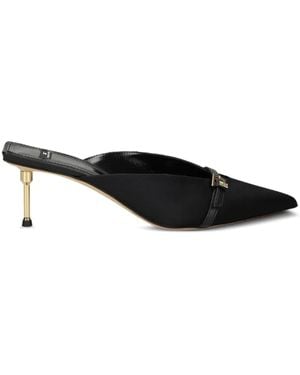 Elisabetta Franchi Pointed-Toe Mules - Black