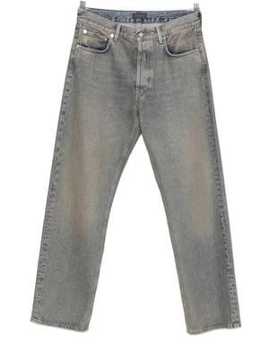 Haikure Vaqueros Con Parche Del Logo - Gris