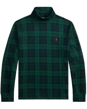 Polo Ralph Lauren Sweat À Carreaux - Vert