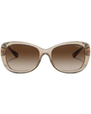 Vogue Eyewear Zonnebril Met Vierkant Montuur - Bruin