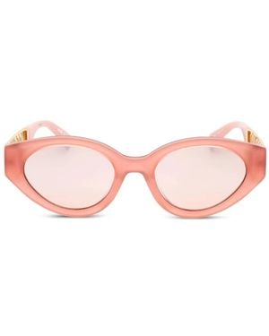 Moschino Zonnebril Met Cat-Eye Montuur - Roze