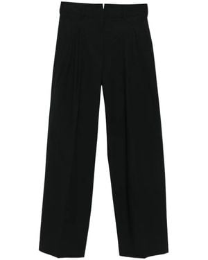 Cellar Door Wendy Pleated Trousers - Black