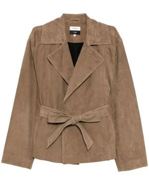 Reformation Veda Jaden Jacket - Brown
