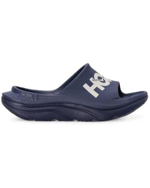 Hoka One One Ora Recovery Slides - Blue
