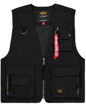 Alpha Industries ユーティリティ ベスト - ブラック