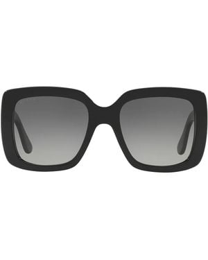 Gucci Gg0141S Square-Frame Sunglasses - Black