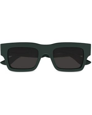 McQueen Square-Frame Sunglasses - Black