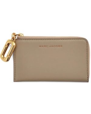 Marc Jacobs The Pop J-Marc Zip-Around Wallet - Natural