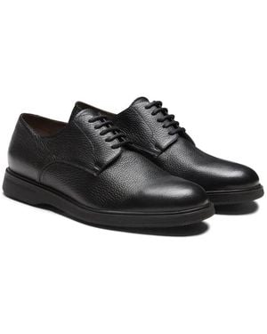 Fratelli Rossetti Leather Derby Shoes - Black