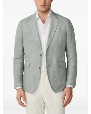 Hackett Ascot Delavé Hopsack Blazer - Grau