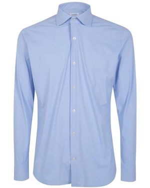 Tintoria Mattei 954 Long-Sleeve Shirt - Blue
