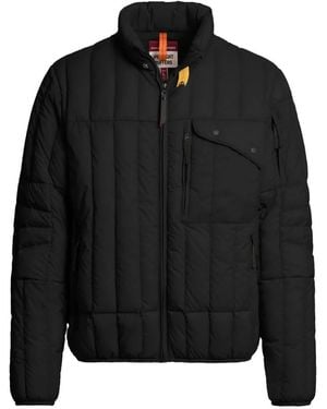 Parajumpers Quilted Zip-Up Jacket - Black