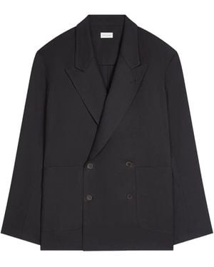Dries Van Noten ダブルジャケット - ブラック