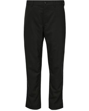 Comme des Garçons Flat-front trousers - Negro
