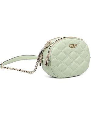 Guess Borsa A Tracolla Trapuntata - Verde