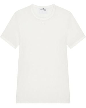 Courreges Mesh T-Shirt - White