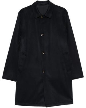 KIRED Abrigo Reversible Con Botones - Negro