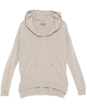 N.Peal Cashmere Maya Hoodie - White