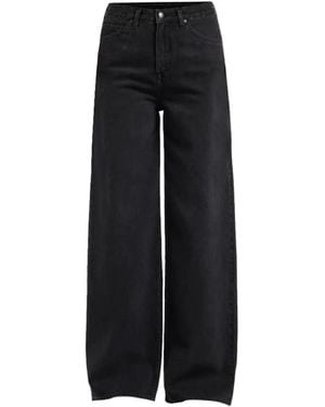Lee Jeans Stella Wide-Leg Jeans - Black