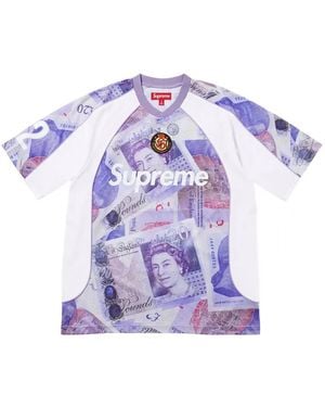 Supreme Pounds Soccer Jersey - Purple