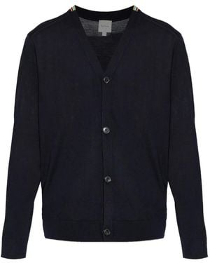 Paul Smith Cardigan Mit V-Ausschnitt - Blau