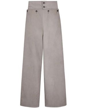 Uma Wang Wide-Leg Pants - Gray