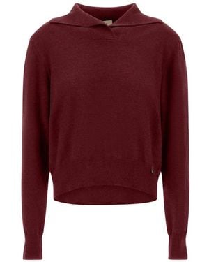 Herno Pullover Aus Wolle - Rot