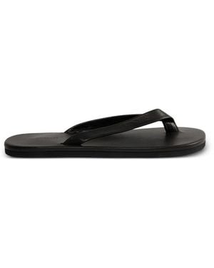 AURALEE Sandalen Aus Weichem Leder - Weiß