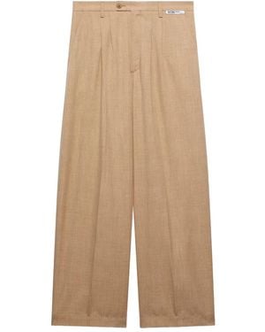 Gcds Pleated Pants - Natural
