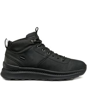 Geox Spherica Actif X2 Abx Lace-Up Fastening Boots - Black