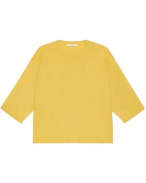 Maliparmi T-Shirt À Col Rond - Yellow