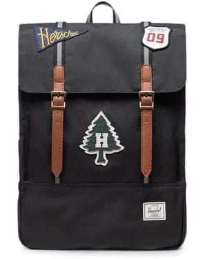 Herschel Supply Co. Survey Patch-Detail 20L Backpack - Black