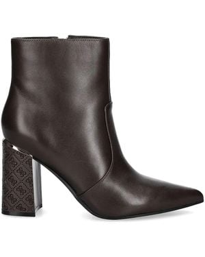 Guess Bottines Frenkie 52 Mm - Marron
