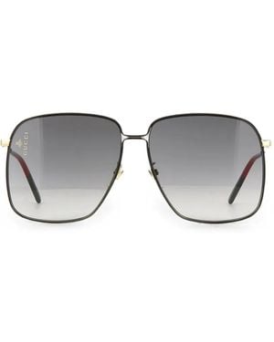 Gucci Square-Frame Sunglasses - Grey