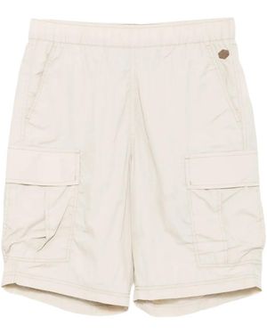 Chocoolate Cargo-Shorts Mit Patches - Natur
