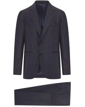 Lardini Einreihiger Anzug - Blau