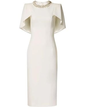 Jenny Packham Thalia Midikleid - Weiß