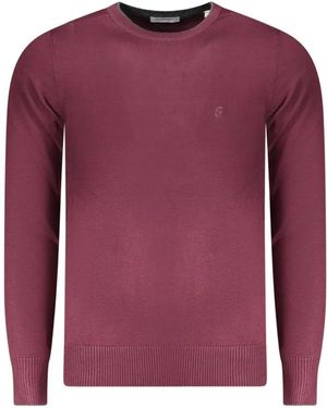 COVERI MOVING Jersey Con Cuello Redondo - Morado